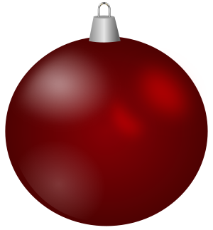 openclipart圖庫：Christmas Ball