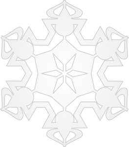 openclipart圖庫：Snowflake 6