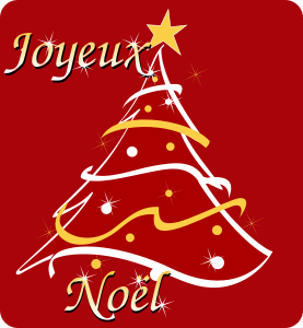 openclipart圖庫：Joyeux Noel - Merry Christmas in french