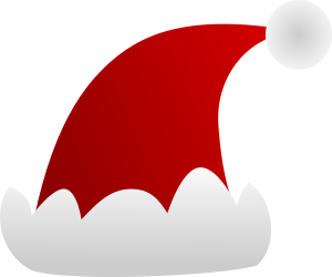 openclipart圖庫：Santa Cap
