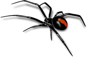 openclipart圖庫：Redback spider