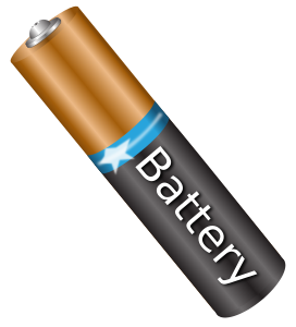 openclipart圖庫：Battery AAA