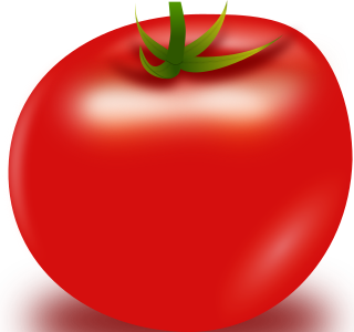 openclipart圖庫：Vector Tomato