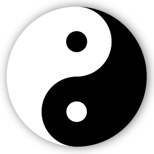 openclipart圖庫：Yin Yang Symbol