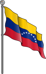 openclipart圖庫：Bandera de Venezuela