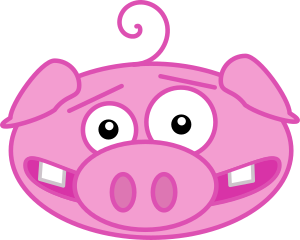 openclipart圖庫：Pig
