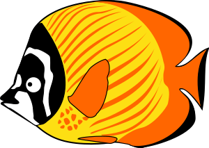 openclipart圖庫：butterflyfish