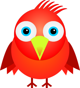 openclipart圖庫：Fluffy Bird