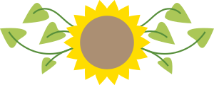 openclipart圖庫：sunflower