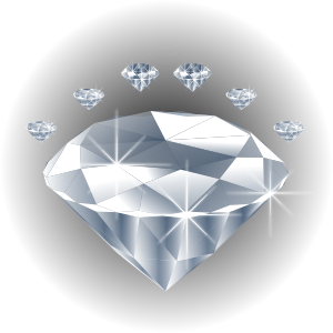 openclipart圖庫：diamond deimantas
