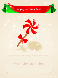 openclipart圖庫：candy year 2014