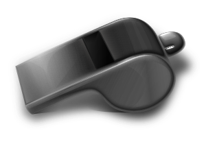 openclipart圖庫：Metal whistle 3D
