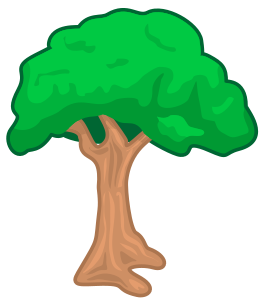 openclipart圖庫：trace tree