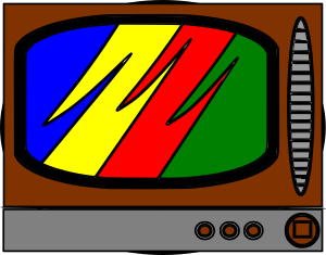 openclipart圖庫：Broken TV