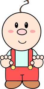 openclipart圖庫：Cartoon baby