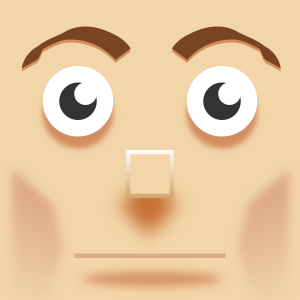 openclipart圖庫：Rectangular Avatar