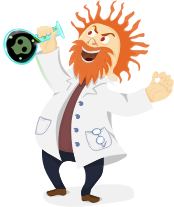 openclipart圖庫：Mad Scientist