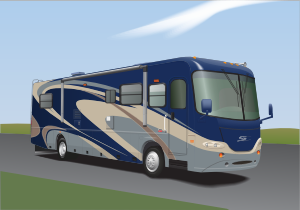 openclipart圖庫：Coachmen Cross Country Motorhome