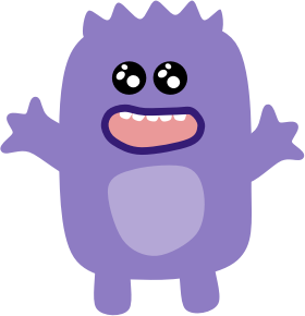 openclipart圖庫：Purple Monster