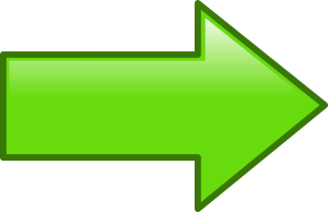 openclipart圖庫：Arrow simple way green