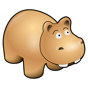 openclipart圖庫：hippo