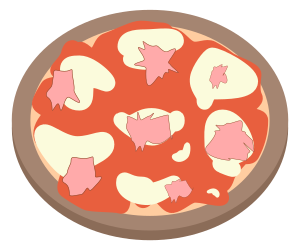 openclipart圖庫：Roman pizza