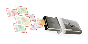 openclipart圖庫：USB stick