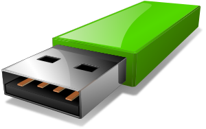 openclipart圖庫：USB flash