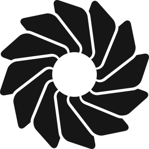 openclipart圖庫：Loading Wheel Modern Icon