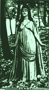 openclipart圖庫：Lady of the Forest