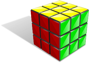 openclipart圖庫：Rubik's Cube