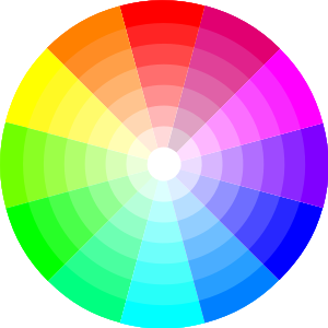 openclipart圖庫：Color Wheel (12x7)
