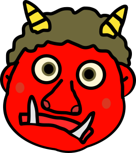 openclipart圖庫：Setsubun Oni - Bean Throwing Ceremony Demon