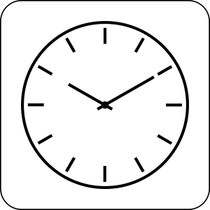 openclipart圖庫：Clock Icon