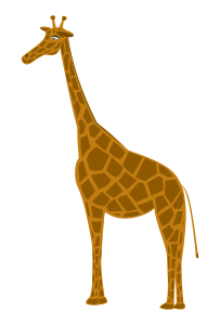 openclipart圖庫：Giraffa