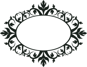 openclipart圖庫：Ornament Oval Frame
