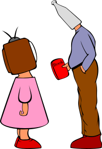 openclipart圖庫：you should read a book...