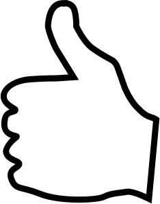 openclipart圖庫：Thumbs Up