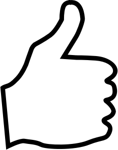 openclipart圖庫：Thumbs Up