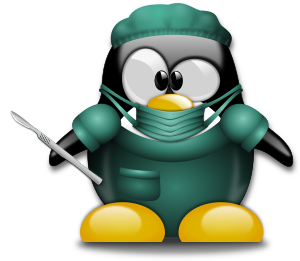 openclipart圖庫：Surgeon Tux 1