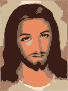 openclipart圖庫：merciful jesus  Jesus
