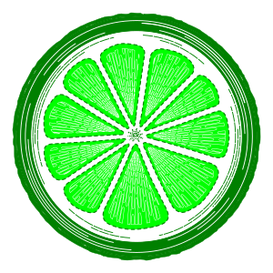openclipart圖庫：Lime slice