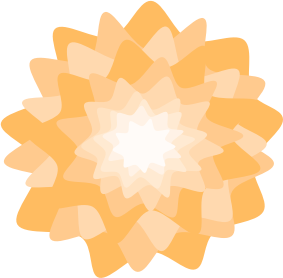openclipart圖庫：Orange Flower