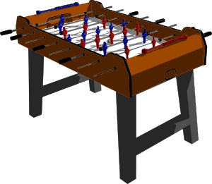 openclipart圖庫：Foosball Table
