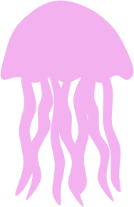 openclipart圖庫：Jellyfish Silhouette