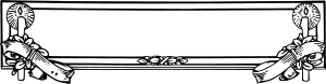 openclipart圖庫：Candle Frame