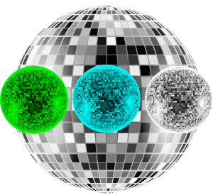 openclipart圖庫：disco ball + tutorial