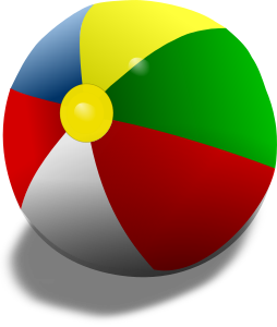 openclipart圖庫：Beach Ball Remix