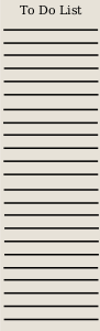 openclipart圖庫：To Do List