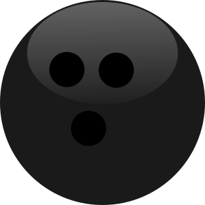 openclipart圖庫：bowling ball